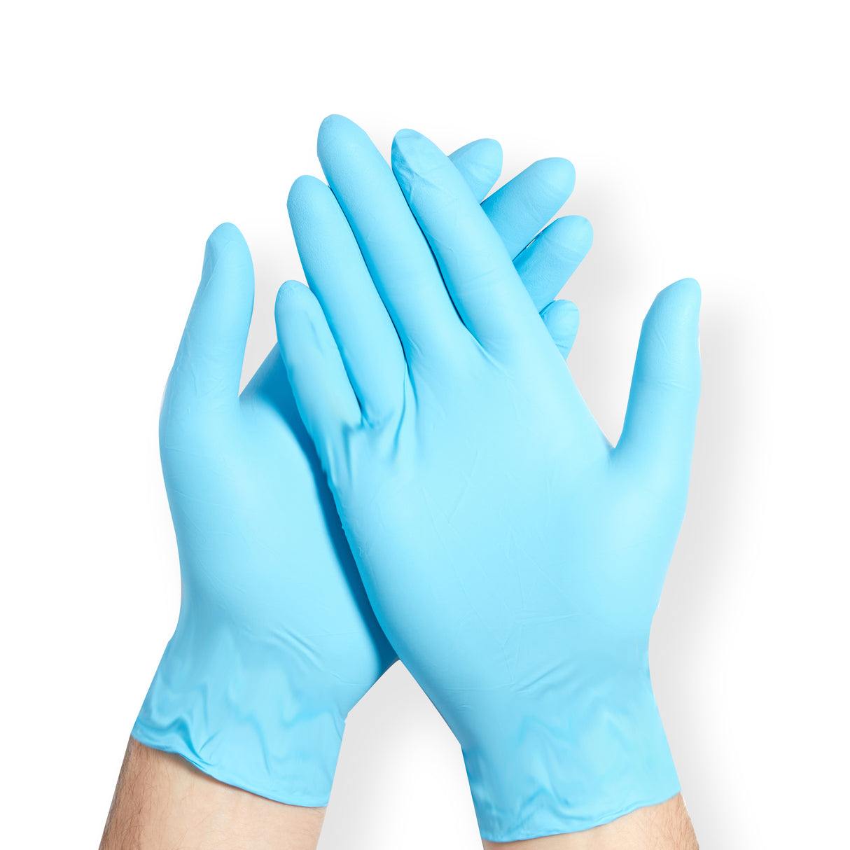 Nitrile Powder Gloves Blue Pair