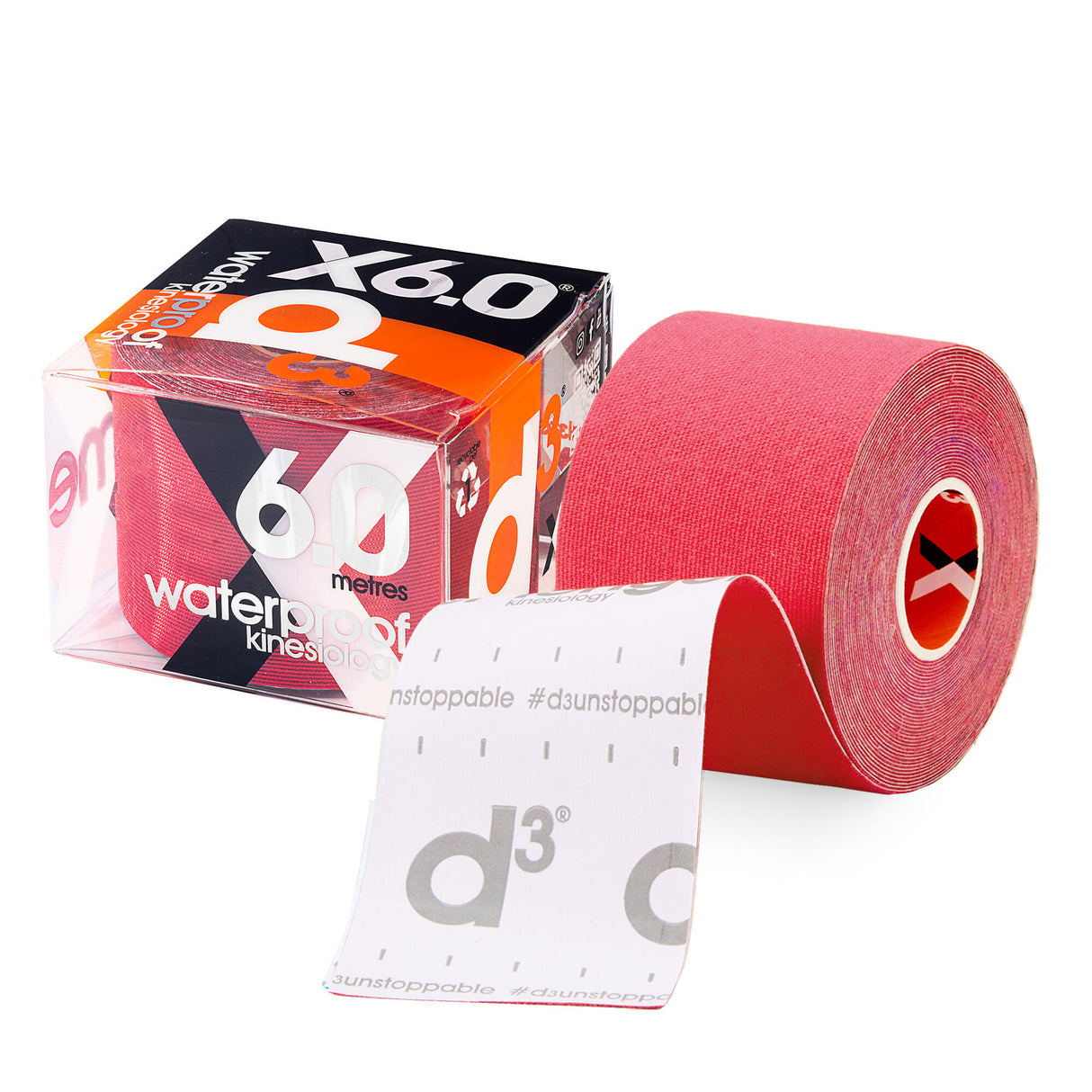 D3 X6.0 Waterproof Kinesiology Tape