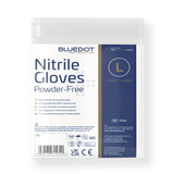 Nitrile Powder Gloves Blue Pair