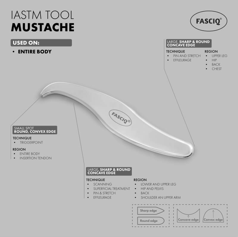 FASCIQ® IASTM Tool – Mustache