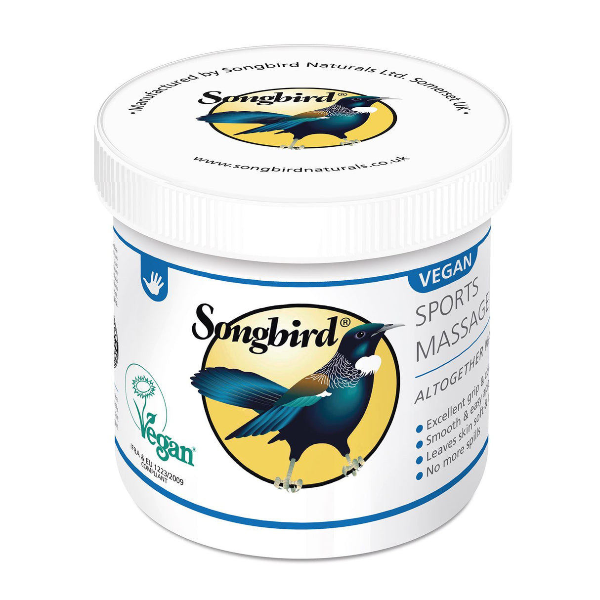 Songbird Vegan Sports Massage Wax